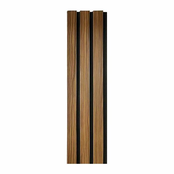Ejoy Acoustic Vinyl Wall Cladding Siding Panel, 94.5 in. x 4.8 in. x 0.5 in., 4PK VWC_G126-71260